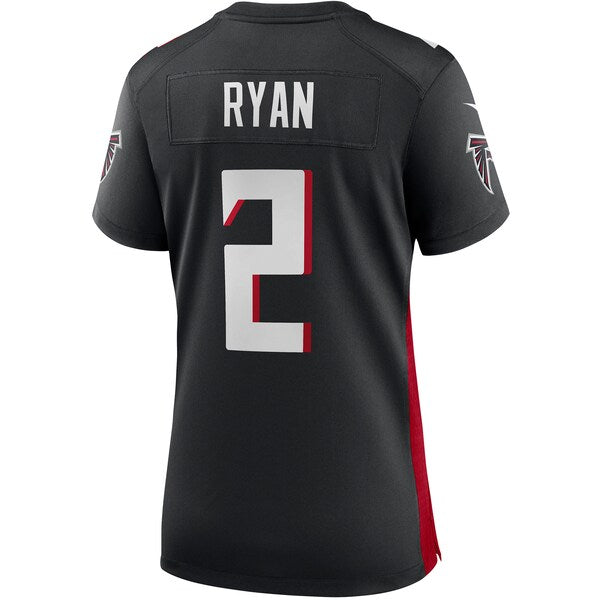 Matt Ryan Atlanta Falcons Nike Women's Player Game Jersey - Black - Image 3
