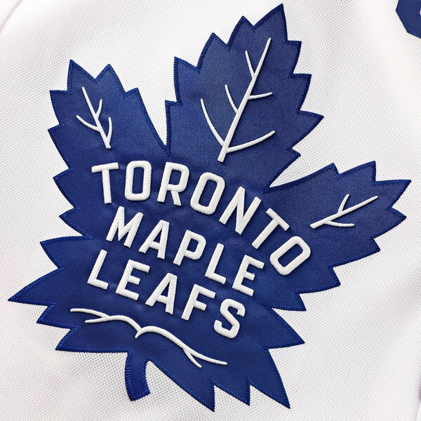 Toronto Maple Leafs Away Premium Custom Jersey - White/Blue/Black - Image 6