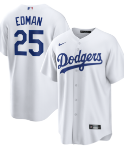 Tommy Edman Los Angeles Dodgers Nike Home Replica Jersey - White