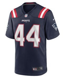Alternative view of Raleigh Webb New England Patriots Nike Home Game Player Jersey - Navy