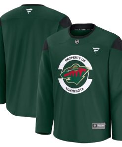 Minnesota Wild  Team Practice Jersey - Green