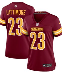 Marshon Lattimore Washington Commanders Nike Women's  Game Jersey -  Burgundy/White