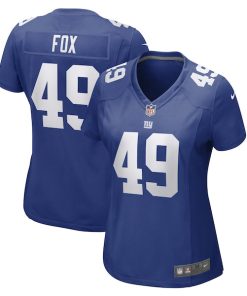 Tomon Fox New York Giants Nike Women's Game Player Jersey - Royal
