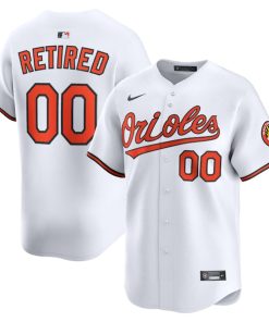 Baltimore Orioles Nike Home Limited Pick-A-Player Retired Roster Jersey - White