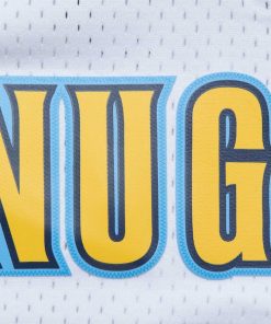 Alternative view of Nikola Jokic Denver Nuggets 2016/17 Throwback Swingman Jersey - White