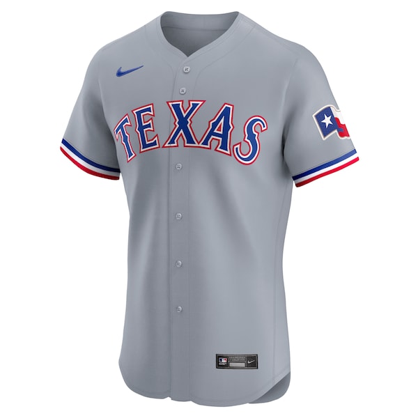 Texas Rangers Nike Road 2024 Jackie Robinson Day Elite Jersey - Gray - Image 2