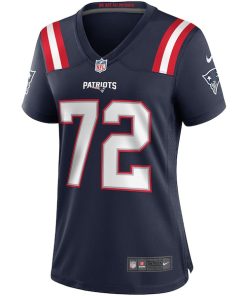 Alternative view of Matt Light New England Patriots Nike Women's Game Retired Player Jersey - Navy
