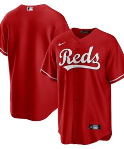 Cincinnati Reds Nike Big & Tall Alternate Replica Team Jersey - Red