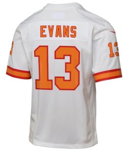 Alternative view of Mike Evans '76 Tampa Bay Buccaneers Youth  Game Jersey - White