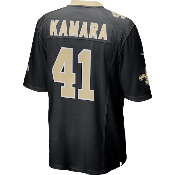 Alvin Kamara New Orleans Saints Nike Game Jersey - Black/White - Image 4