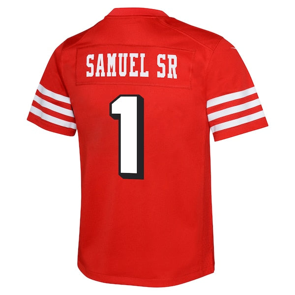 Deebo Samuel Sr San Francisco 49ers Nike Youth Alternate Player Game Jersey - Scarlet - Image 3