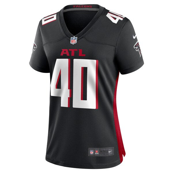 Keith Smith Atlanta Falcons Nike Women's Game Jersey - Black - Image 2