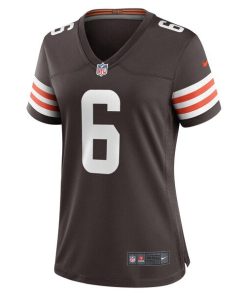 Alternative view of Jeremiah Owusu-Koramoah Cleveland Browns Nike Women's Team Game Jersey - Brown