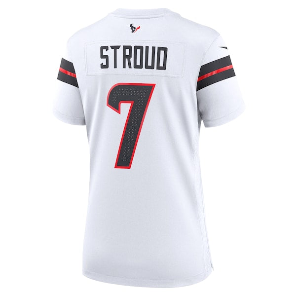 C.J. Stroud Houston Texans Nike Women's Game Jersey - White/Red - Image 4