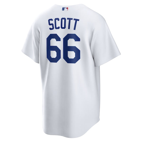 Tanner Scott Los Angeles Dodgers Nike Home Replica Jersey - White - Image 3