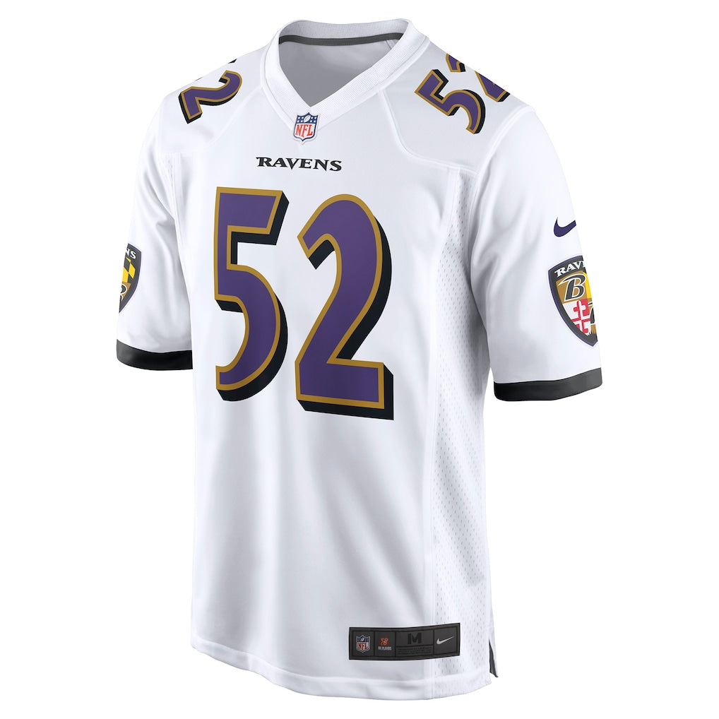 Ray Lewis Baltimore Ravens Nike Retired Player Jersey - White - Image 2