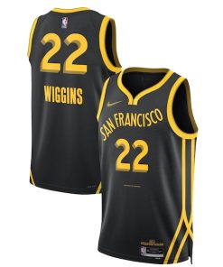Andrew Wiggins Golden State Warriors Nike Unisex 2023/24 Swingman Jersey - Black - City Edition