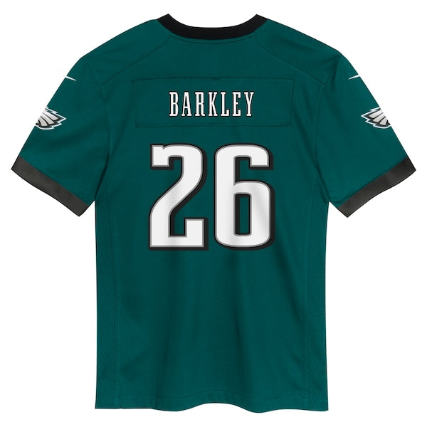 Saquon Barkley Philadelphia Eagles Nike Toddler Game Jersey - Midnight Green - Image 3
