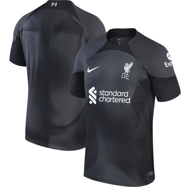 Liverpool Nike 2022/23 Replica Goalkeeper Jersey - Gray - Image 2