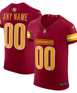 Washington Commanders Nike Team Vapor F.U.S.E. Elite Custom Jersey -  Burgundy