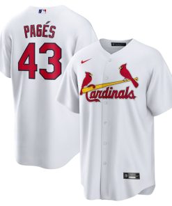 Pedro Pag¨¦s St. Louis Cardinals Nike Home Replica Jersey - White