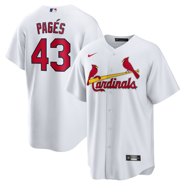 Pedro Pag¨¦s St. Louis Cardinals Nike Home Replica Jersey - White