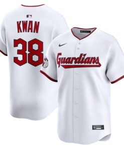 Steven Kwan Cleveland Guardians Nike Home Limited Player Jersey - White