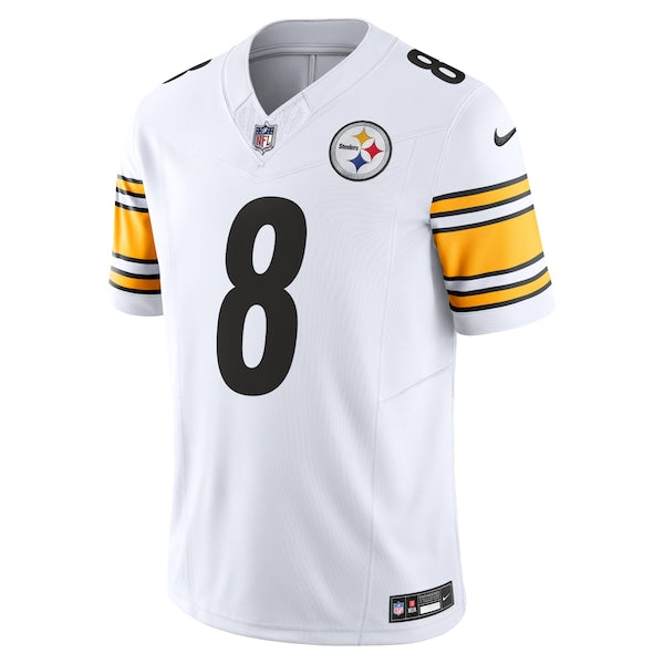 Kenny Pickett Pittsburgh Steelers Nike Vapor F.U.S.E. Limited Jersey - White/Black - Image 3
