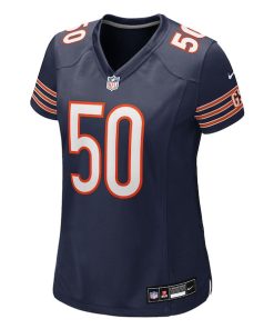 Alternative view of Grady Jarrett Chicago Bears Nike Women's Team Game Jersey -  Navy