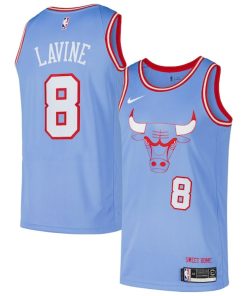 Zach LaVine Chicago Bulls Nike Swingman Player Jersey - City Edition - Blue
