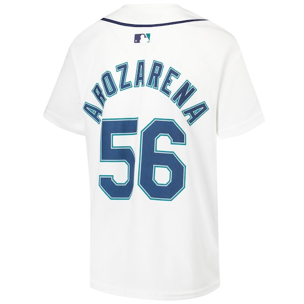 Randy Arozarena Seattle Mariners Nike Youth Home Player Game Jersey - White - Image 3