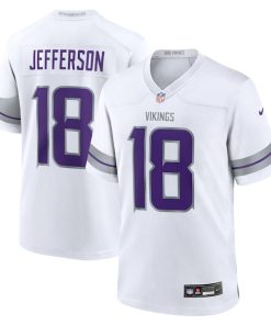 Justin Jefferson Minnesota Vikings Nike Youth Alternate Game Player Jersey - White