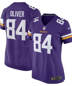 Josh Oliver Minnesota Vikings Nike Women's Game Player Jersey - Purple