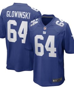 Mark Glowinski New York Giants Nike Game Player Jersey - Royal