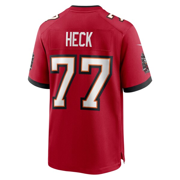Charlie Heck Tampa Bay Buccaneers Nike Team Game Jersey - Red - Image 6