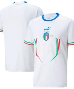 Italy National Team Puma 2022/23 Away Replica Jersey - White