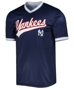Alternative view of New York Yankees Stitches Cooperstown Collection Team Jersey - Navy