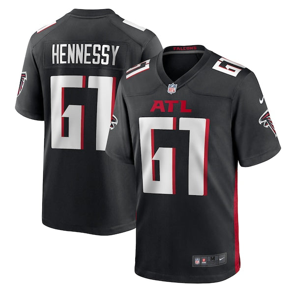 Matt Hennessy Atlanta Falcons Nike Team Game Jersey - Black