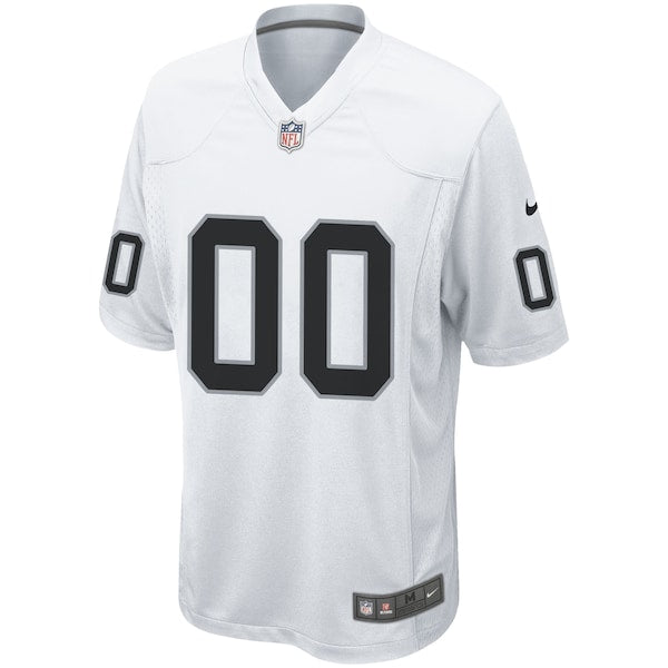 Las Vegas Raiders Nike Custom Game Jersey - White - Image 2