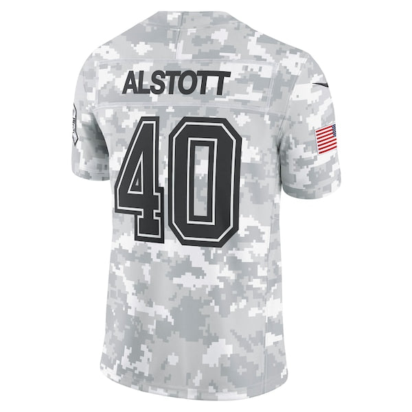 Mike Alstott Tampa Bay Buccaneers Nike 2024 Salute to Service Retired Player Limited Jersey - Arctic Camo - Image 3