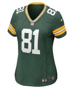 Alternative view of Ben Sims Green Bay Packers Nike Women's Team Game Jersey -  Green