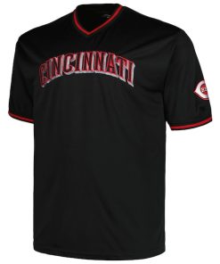 Alternative view of Elly De La Cruz Cincinnati Reds Profile Big & Tall Pop Fashion Player Jersey - Black