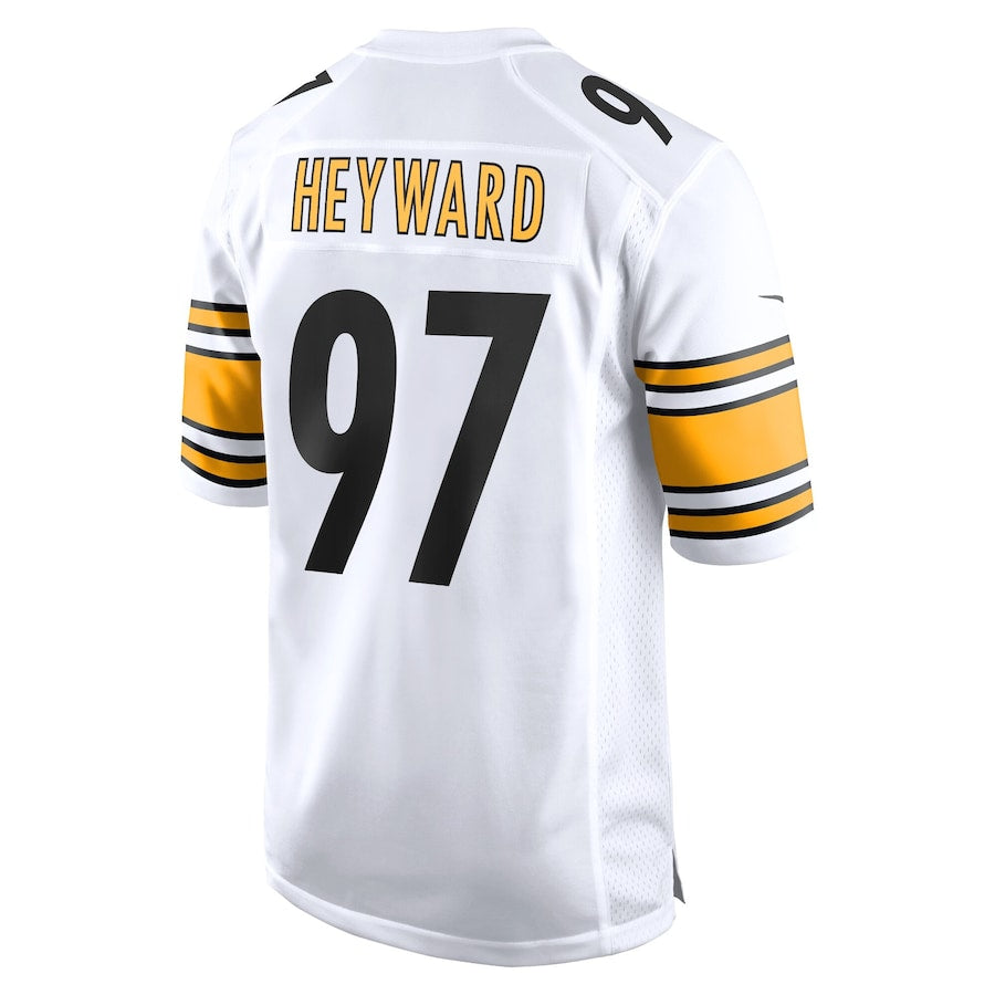 Cameron Heyward Pittsburgh Steelers Nike Game Jersey - White - Image 3
