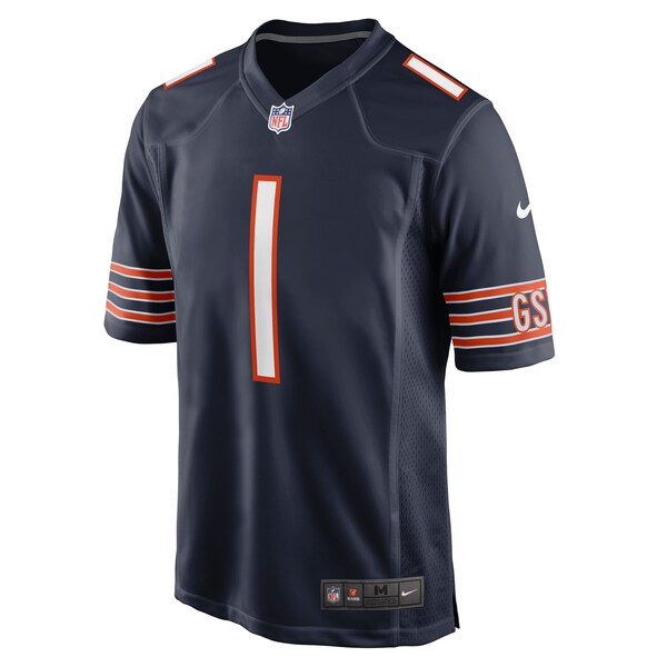 Number 1 Dad Chicago Bears Nike Game Jersey - Navy - Image 2