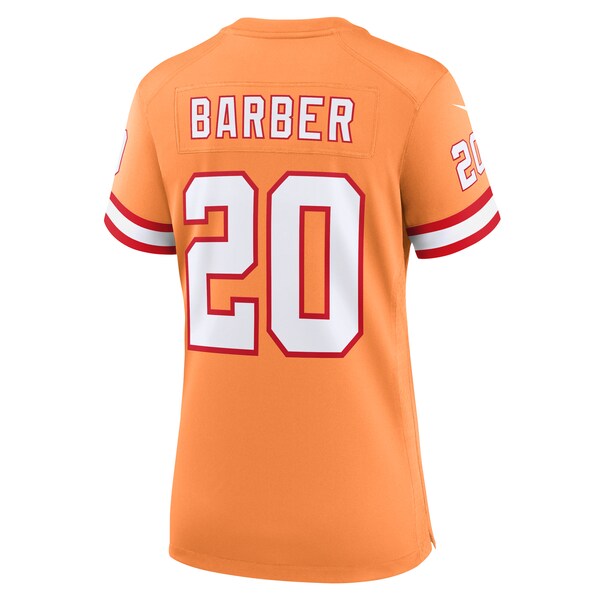 Ronde Barber Tampa Bay Buccaneers Nike Women's Throwback Game Jersey - Orange - Image 3