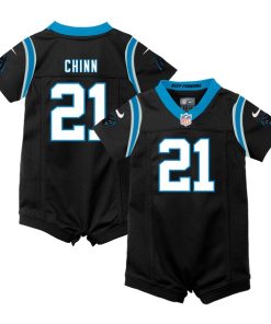 Jeremy Chinn Carolina Panthers Nike Newborn Romper Game Jersey - Black