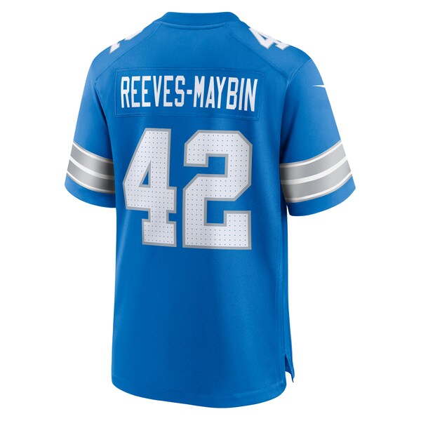 Jalen Reeves-Maybin Detroit Lions Nike Team Game Jersey - Blue - Image 4