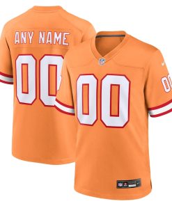 Tampa Bay Buccaneers Nike Custom Throwback Game Jersey - Orange
