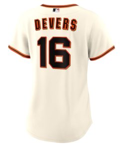 Alternative view of Rafael Devers San Francisco Giants Nike Women's Home Replica Jersey - White