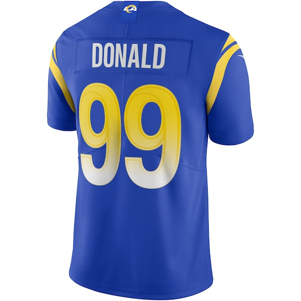 Aaron Donald Los Angeles Rams Nike Vapor Limited Jersey - Royal/White - Image 4